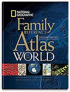 National Geographic Family Reference Atlas of the World Cover