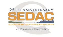 NASA Socioeconomic Data and Applications Center (SEDAC) 25th Anniversary logo