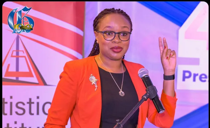 Photo of STATIN Acting Director General, Leesha Delatie-Budair