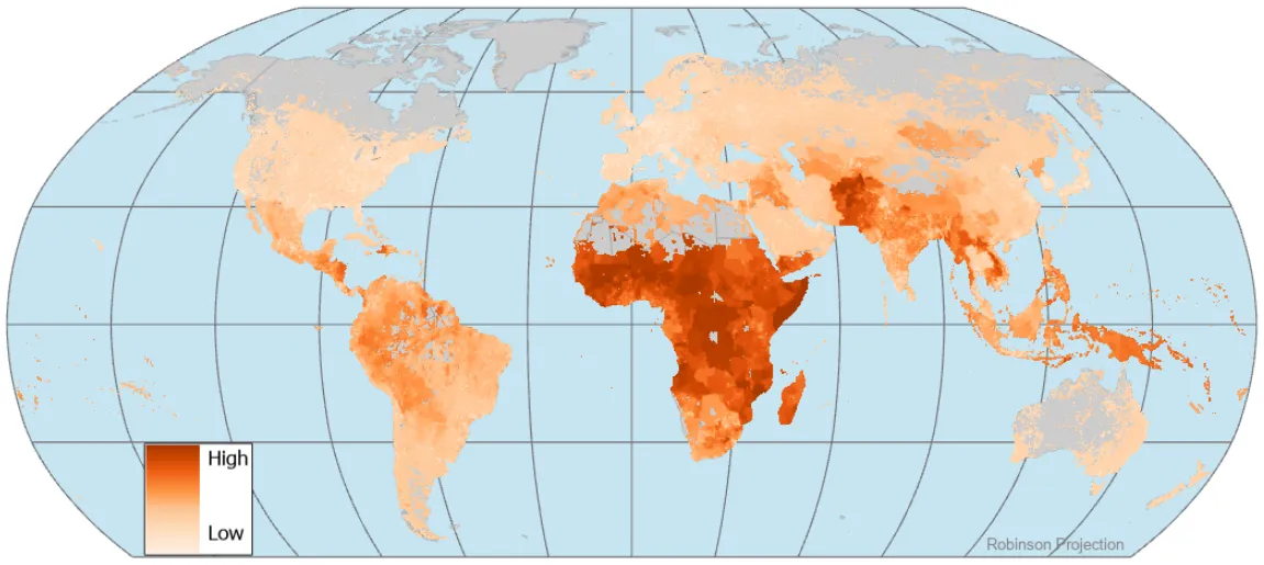 The Global Gridded Relative Deprivation Index (GRDI), Version 1.10 has been released via the Harvard Dataverse CAFE collection.