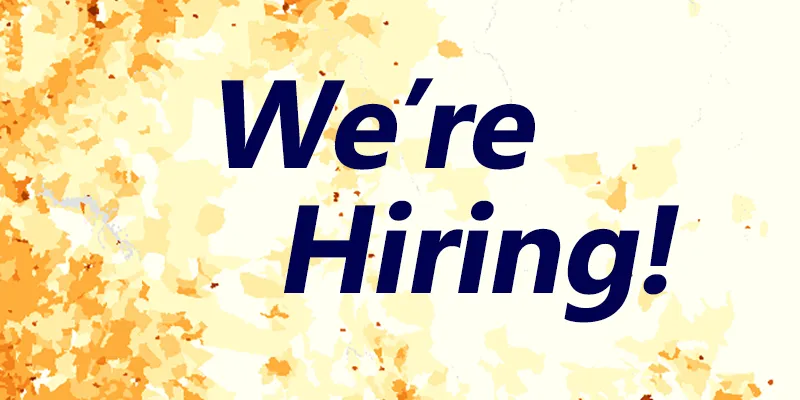 Graphic showing CIESIN is hiring