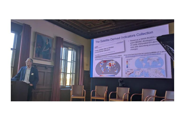 CIESIN director Alex de Sherbinin keynote address