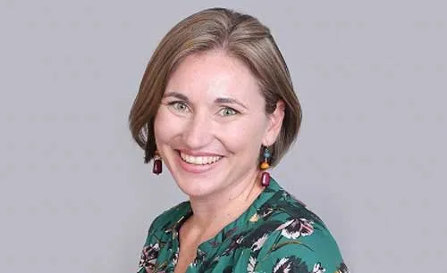 Headshot of CIESIN Associate Director of Science Applications Dana Thomson